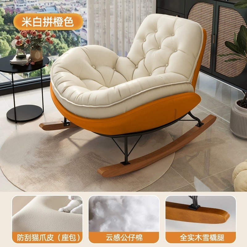 Silla de pingüino de lujo ligera, sofá único, silla de asiento, balcón para adultos, sofá casero, sofá de cama