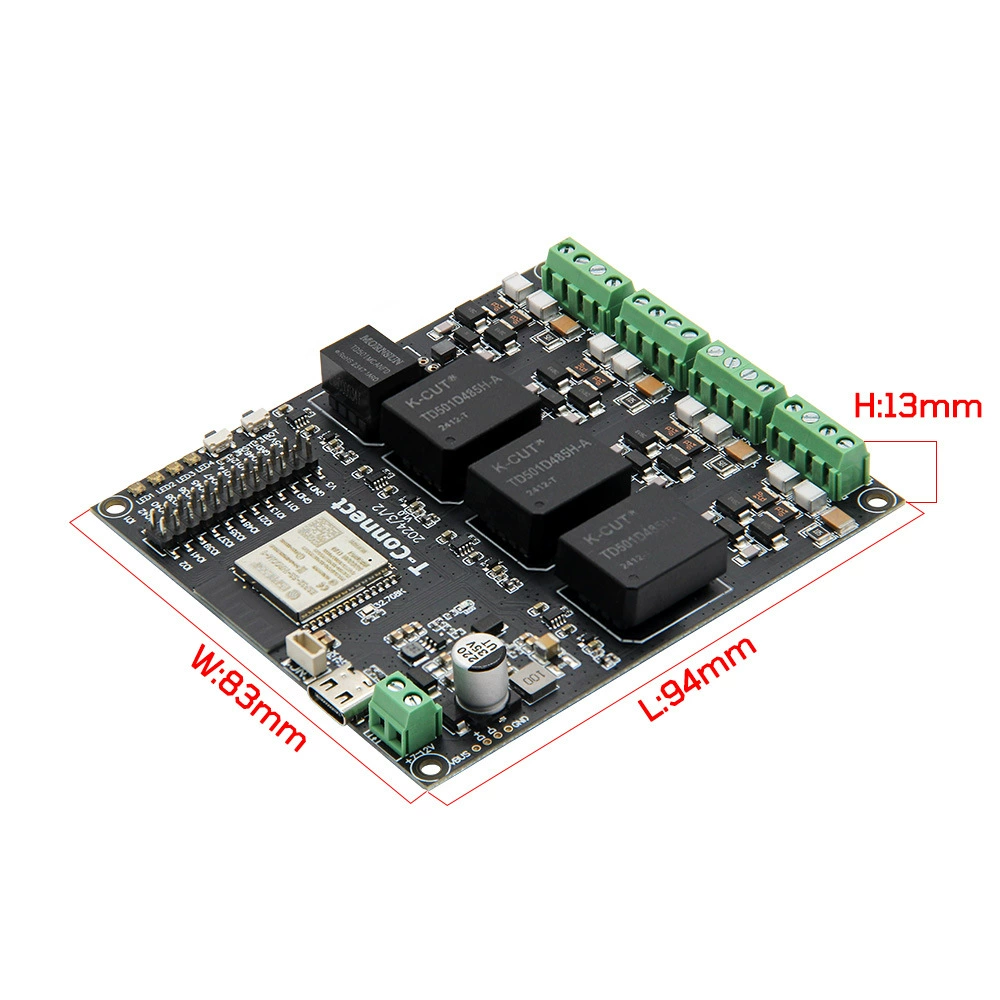 LILYGO ® T-Connect ESP32-S3 RS485/CAN поддерживает 2.4Ghz WiFi Bluetooth 5