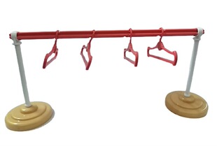 ABS doll toy drying rack clothes drying pole 6 inch 17cm drying clothes clothes hanging storage rack storage rack 26.5g