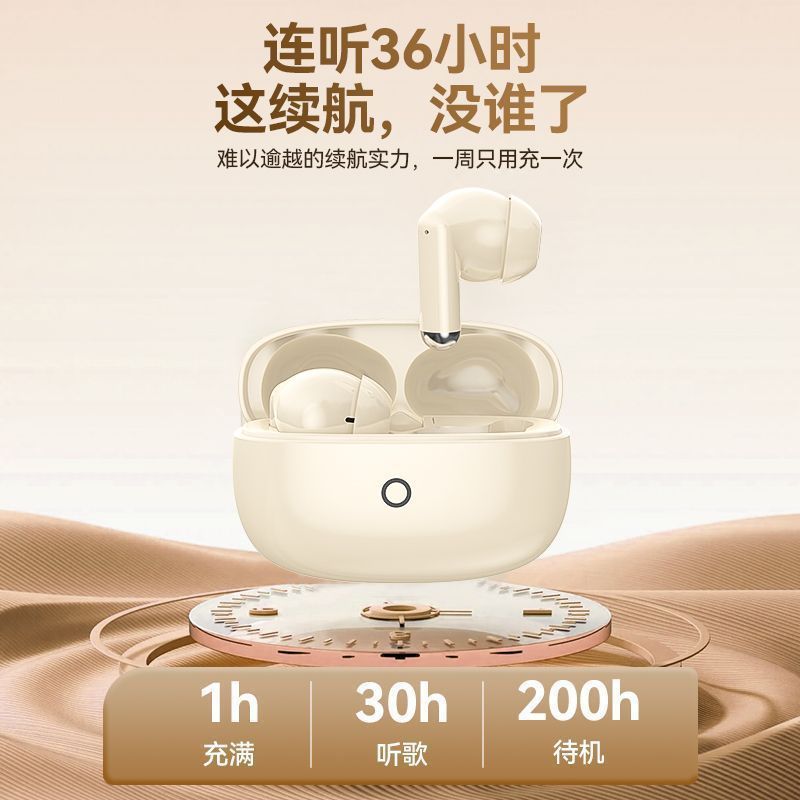 NE101 toda la red explotó la voz de Berlín de mango corto tipo auriculares Bluetooth inalámbricos verdaderos auriculares tipo auriculares de reducción de ruido en el oído