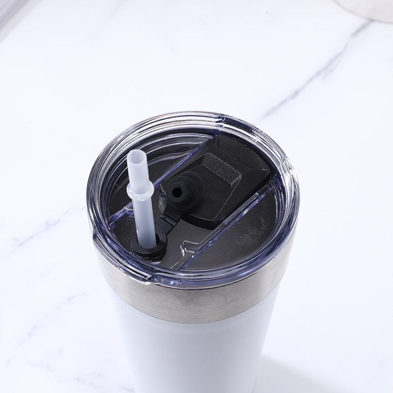 Comercio exterior nuevo 304 taza de vacío de acero inoxidable de doble capa de vacío Boca Grande Cerveza Coche Taza taza de café taza de paja