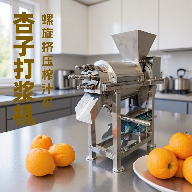 橄榄果挤压榨汁机压榨果汁饮料脱汁机 新鲜水果榨汁机