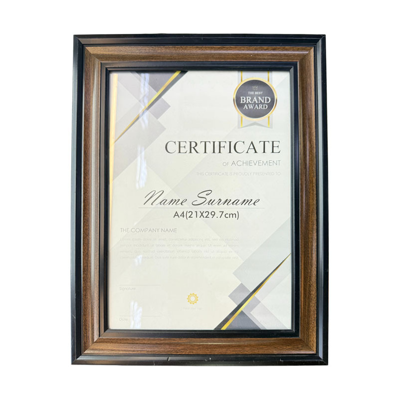 Marcos de fotos de estilo nórdico de madera marco de pared marco de fotos decorativo A4 marco de fotos de certificados de exportación de comercio exterior de venta en caliente transfronteriza