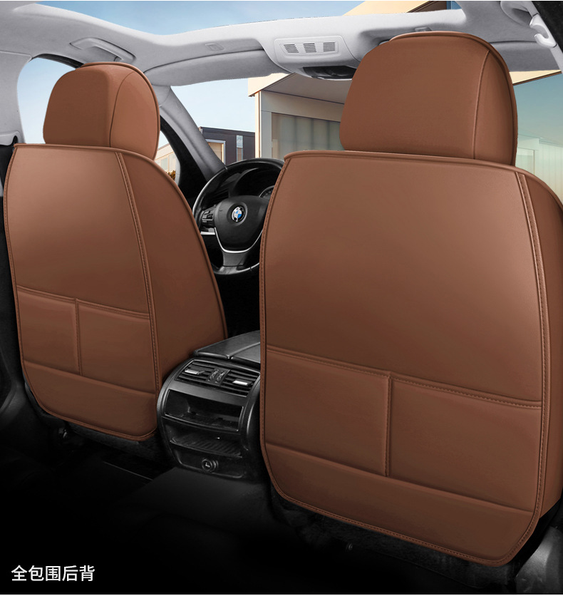 25 Years New Nappa Leather All-Season Car Seat Cushion All-Inclusive Full Leather Seat Cover Source Factory Export Wholesale
