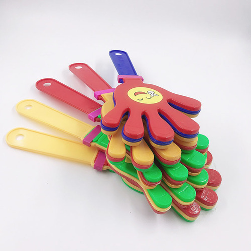 28CM large clap event cheering props non-luminous plastic palm hand clap new material palm clap wholesale