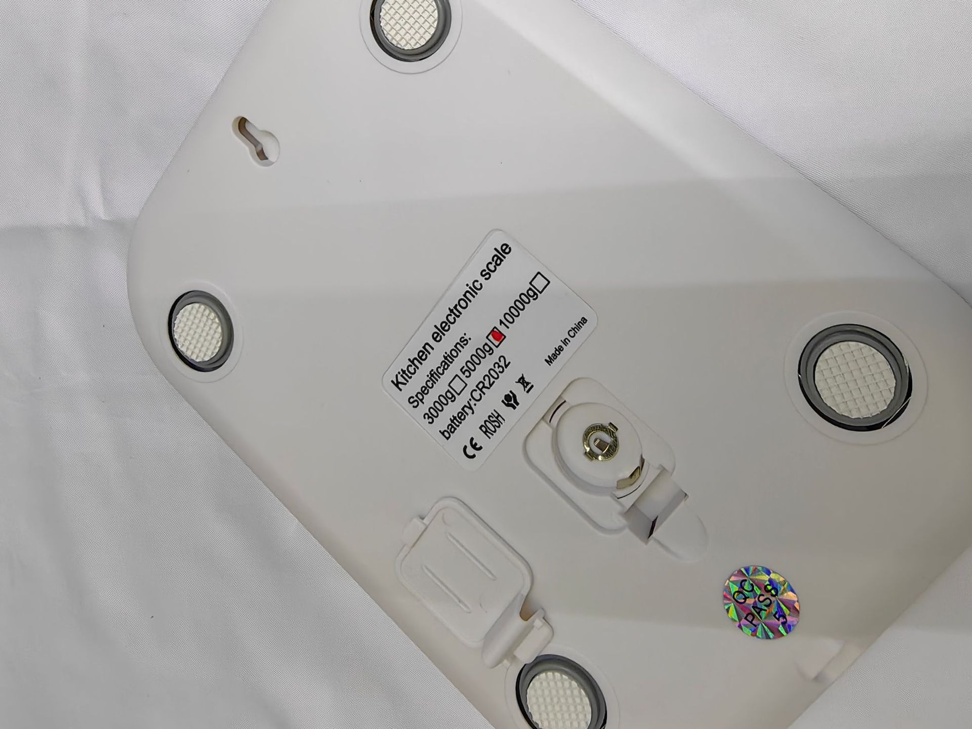 2023 nueva báscula de cocina báscula electrónica báscula de horneado ultrafina 10kg / 1g báscula táctil