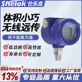 Lora无线压力变送器带数显4G物联网远传NB压力传感器温度液位仪表