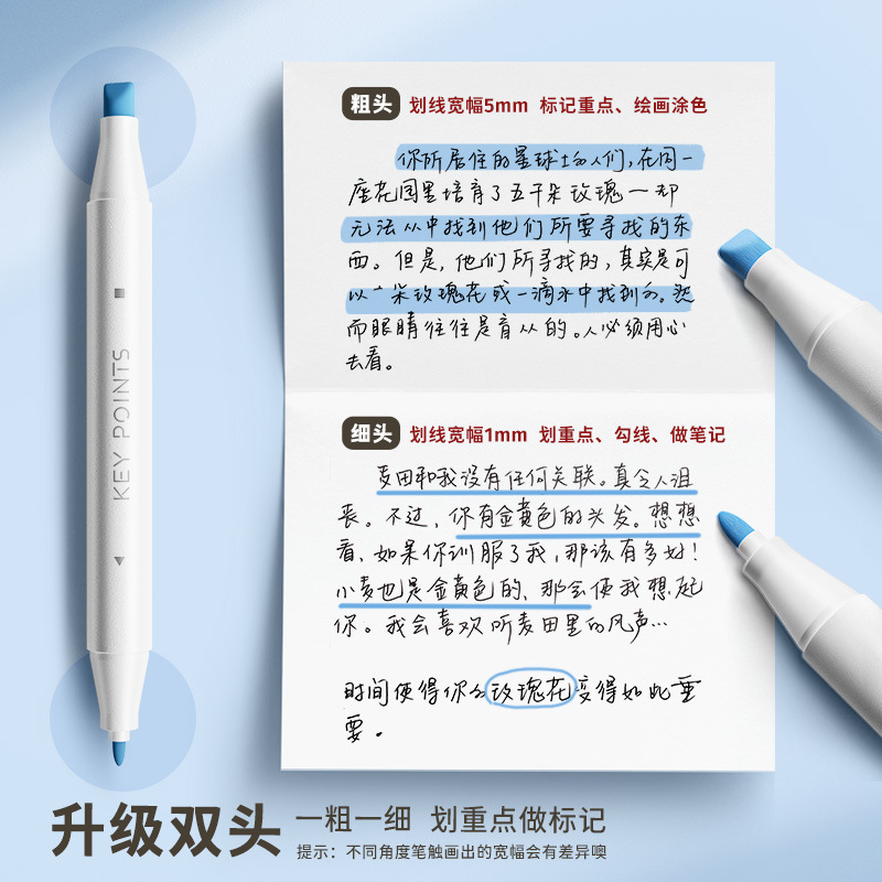 恩米のオリジナルの蛍光ペンの学生は重点をつけて筆の答案用紙を記入します。|undefined