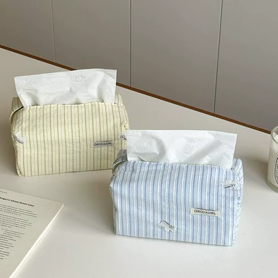 Car tissue box/set: Box Fabric Tissue Cover