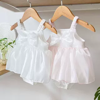 夏薄款生日吊带连衣裙婴儿满月百天可爱超萌包屁裙子女宝宝公主裙