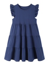 V 12760 Summer Round Ne Dress Բ���������ȹ ŷ���羳