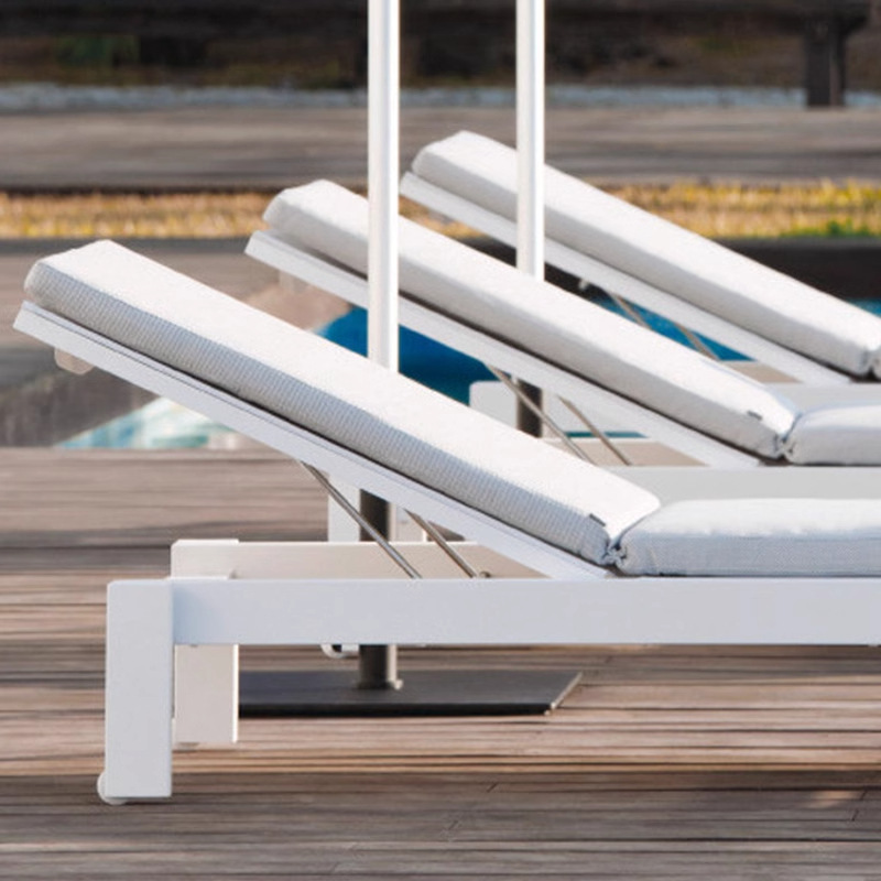 Silla al aire libre moderna hotel creativo piscina cama al aire libre villa patio jardín balcón sillón impermeable solar