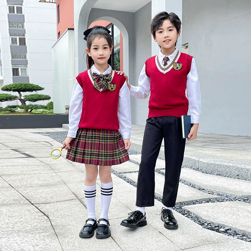 Новогодний детский хор патриотический речитативный костюм для учащихся начальной и средней школы осенние и зимние игры