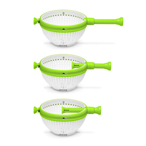 New Salad Spinner Salad Spinner Kitchen Vegetable Washer Centrifugal Spinner Drain Basket
