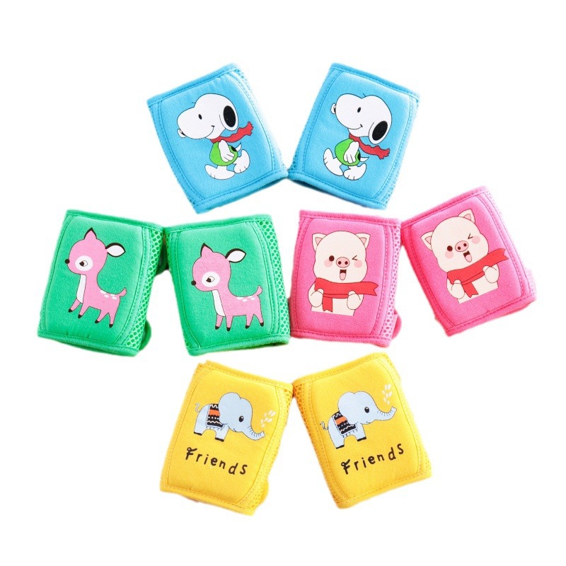 Bebé rótula gota-resistente verano fino niños niño verano aprendizaje caminar niño bebé gateando rodilla cubierta