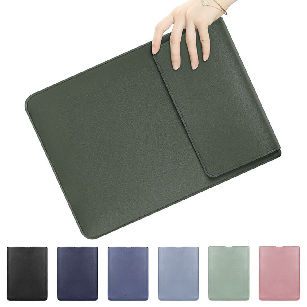 Source Manufacturer Leather Computer Bag 13/ 15inch Inch Laptop Protective Leather Case Pu Leather Handheld Computer Bag