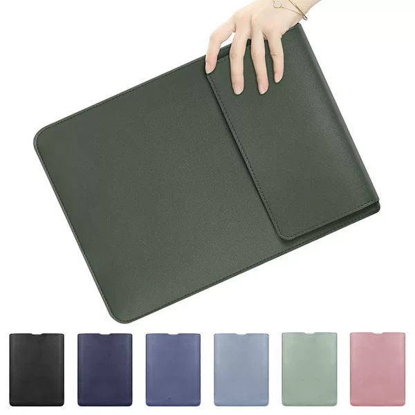 Source Manufacturer Leather Computer Bag 13/ 15inch Inch Laptop Protective Leather Case Pu Leather Handheld Computer Bag