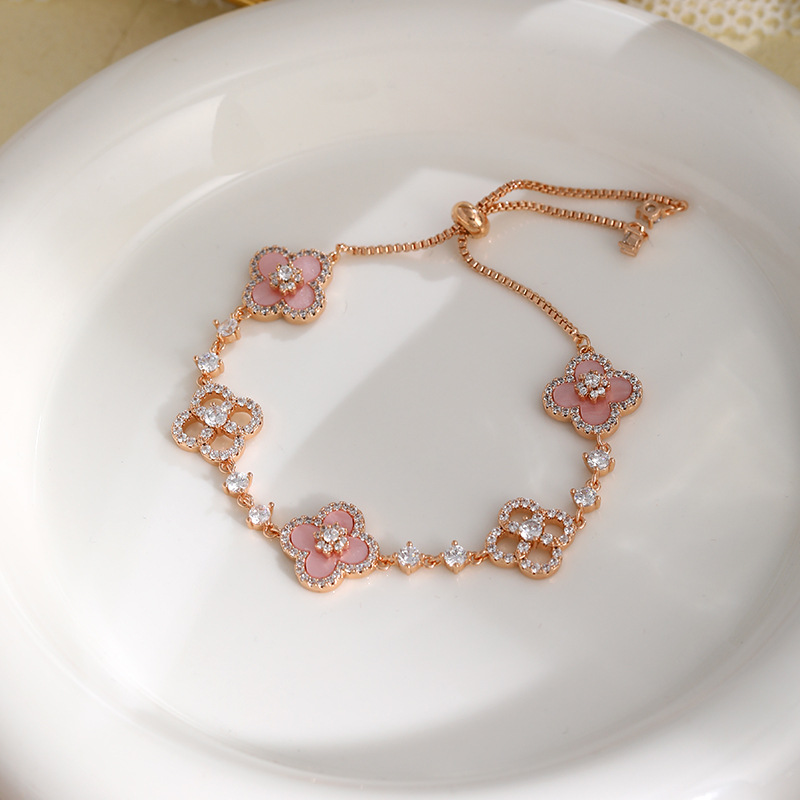 Echte vergulde schelp armband voor dames luxe cadeau_voghion.com