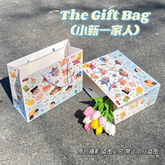 新型しんちゃん家族手提げ袋大容量誕生日プレゼント