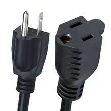 ������Ҏ�����Դ����ʽ5-15P/5-15R���ˌ�����о16/14/12AWG���L