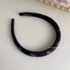 [黑窄粉领结箍]