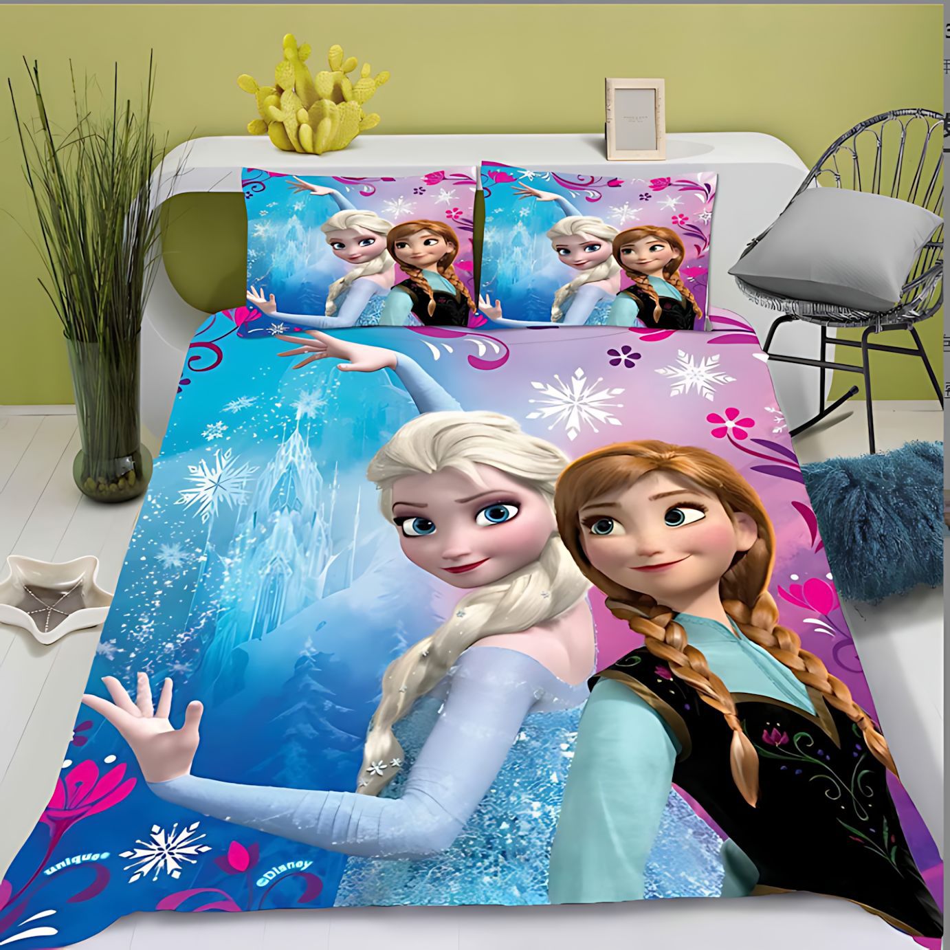 TEMU / JIT comercio exterior transfronterizo adorable patrón AISA impresión digital de alta definición kit de colcha para dibujar