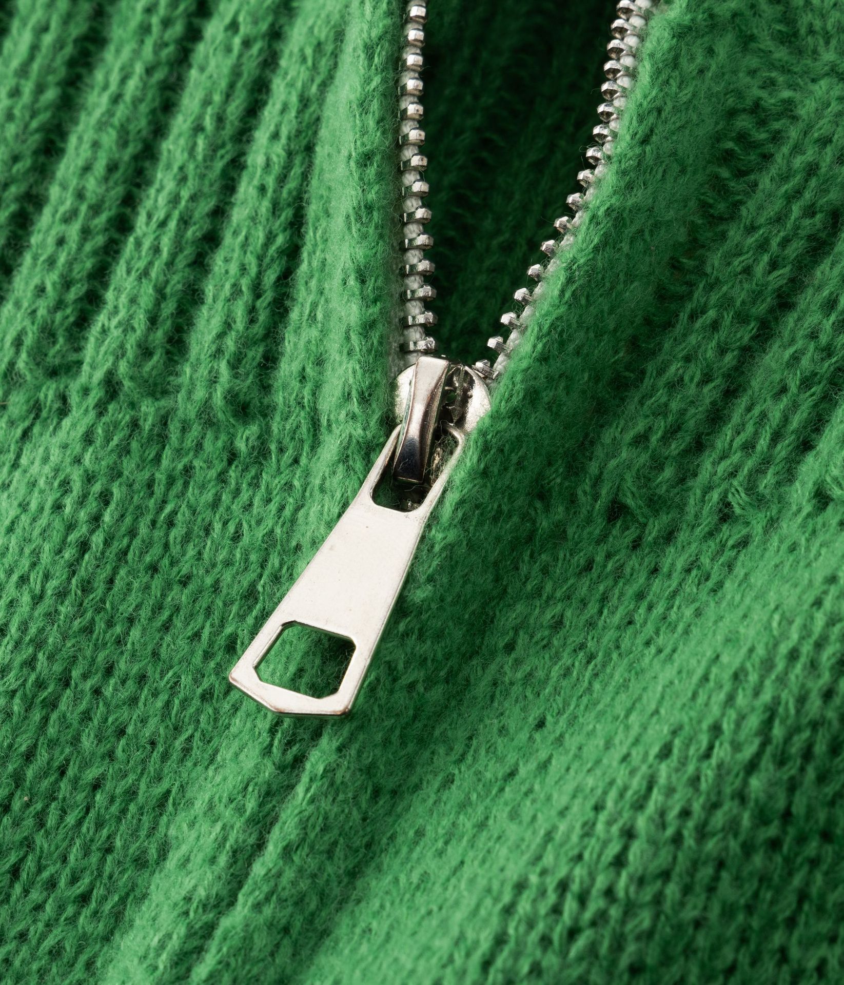 Maglione da uomo con collo alto e mezza zip - Pullover casual in maglia con vestibilità comoda, elegante e versatile per autunno inverno (verde)_voghion.com