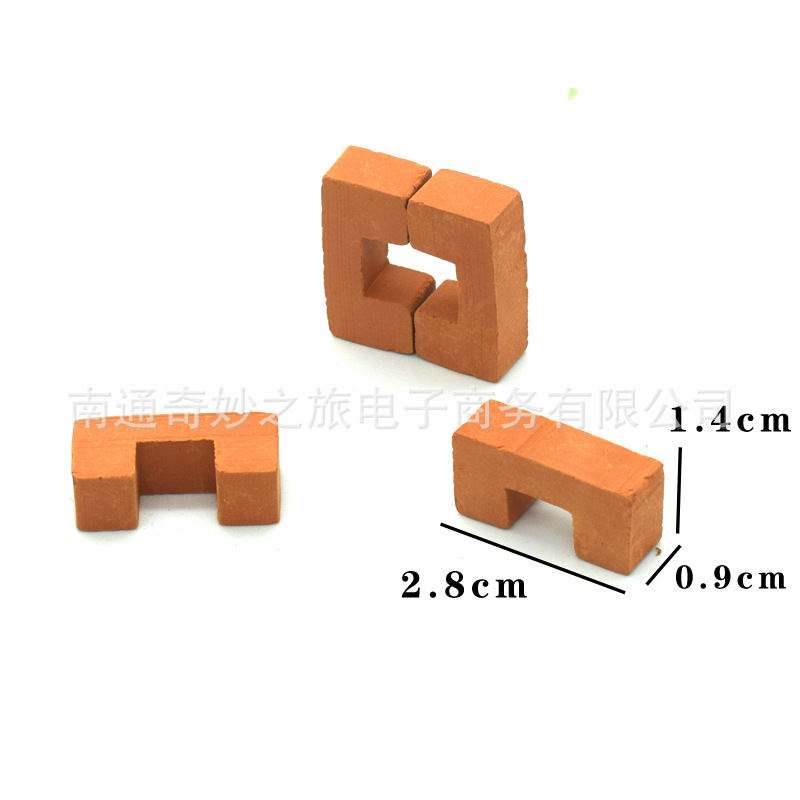 Pequeños albañiles modelo de construcción de ladrillos azulejos de los niños hechos a mano DIY casa Villa simulación mini ladrillo