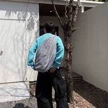 Xanvas「Welsh」威尔士千鸟格混纺流浪包单肩斜挎大容积多袋实用