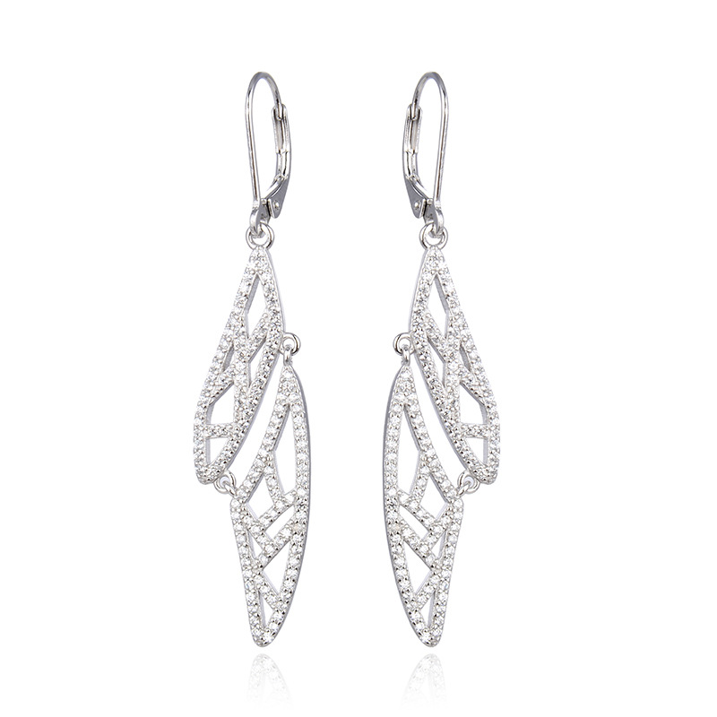 Pendientes de joyería popular de estilo simple Corea del Sur s925 pendientes de diamantes de plata completos pendientes de accesorios creativos para mujeres transfronterizas