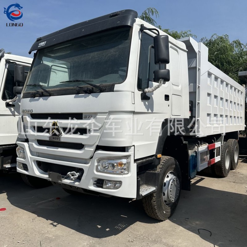 Export Trade Africa 90% New Sand and Gravel Transport Dump Truck Howo 6X4 Engineering Dump Truck Preparation Factory