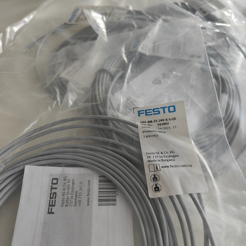 FESTO 传感器 SME-8M-DO-24V-K-7,5-OE 符合 RoHS 防护 IP68 精准