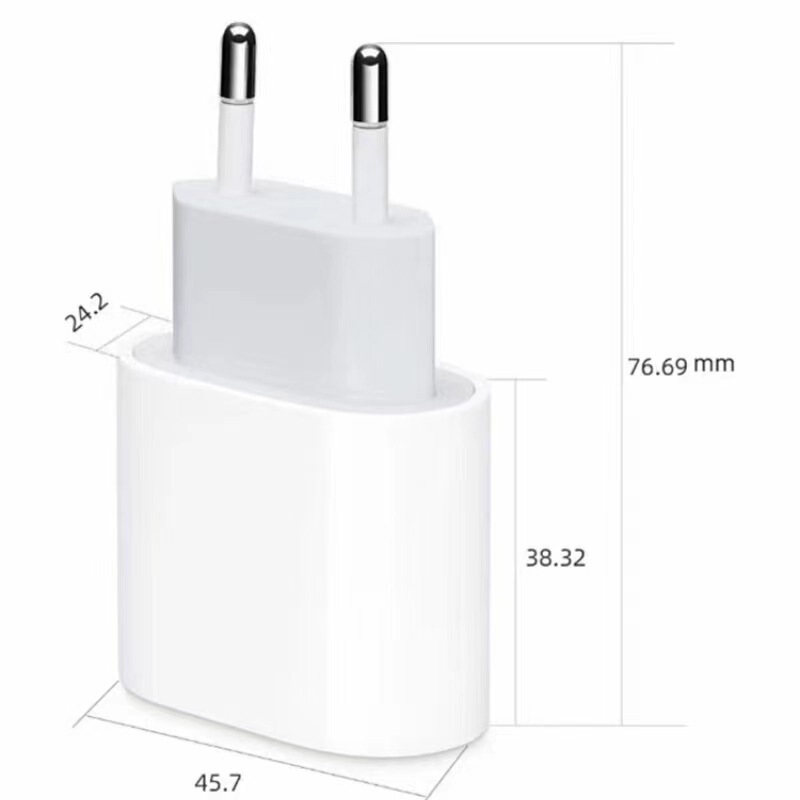 适用苹果欧规充电器35W/20Wpd美规英规充电头iPhone16快充头套装|undefined