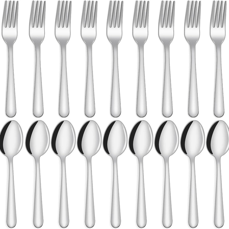 Freezing Price Cross-Border Amazon Stainless Steel Fork and Spoon 8/12/24/36 Piece Set Hotel Western Food Tableware Set