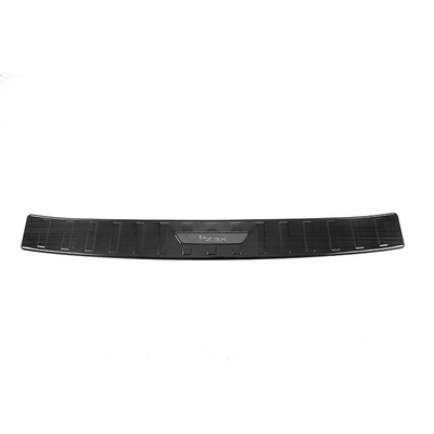 Welcome Pedal Trunk Rear Guard — Dekorativ pedal başlıqları - trunk-outside-1-piece-of-outer-rear-guard-stainless-steel-black-titanium-brushed-applicable-to-2025-platinum-3xbz3x
