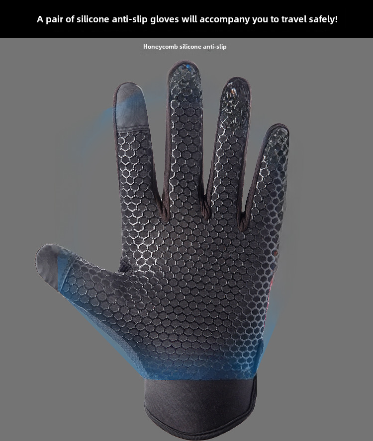 Fietshandschoenen voor dames en heren ademend en touch screen_voghion.com