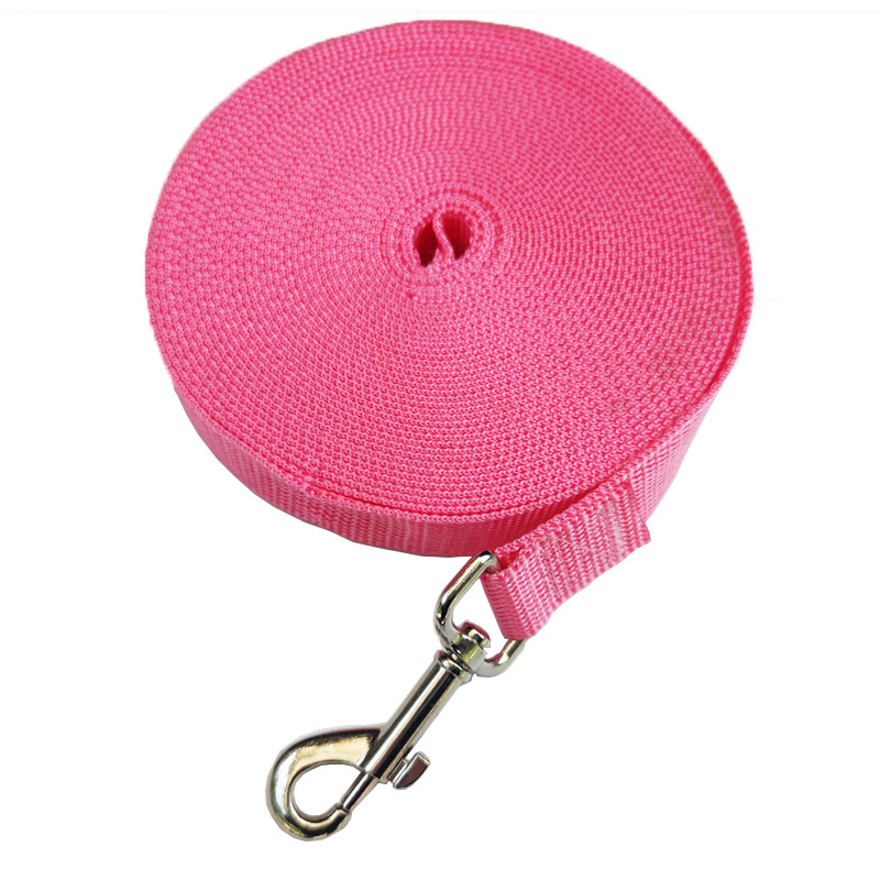 Entrenamiento de seguimiento de la cuerda de entrenamiento del perro gato correa de seguimiento 3 M 5 M 8 M 10 m 15 M 20 m cuerda de perro cuerda de tracción alargada