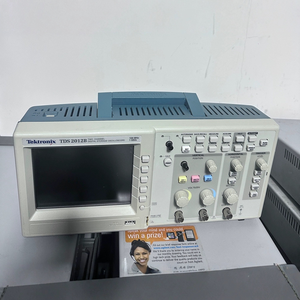 现货出售Tektronix泰克 TDS2012B 彩色示波器 100 MHz 议价出售