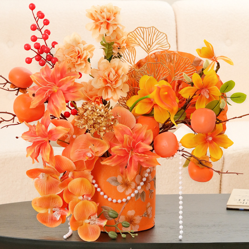 Año Nuevo Festival de Primavera productos terminados de terciopelo bucket bucket