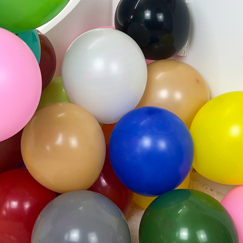Wholesale 5-inch 10-inch 12-inch 18-inch matte balloons imitation American wedding decoration birthday party decoration latex balloons