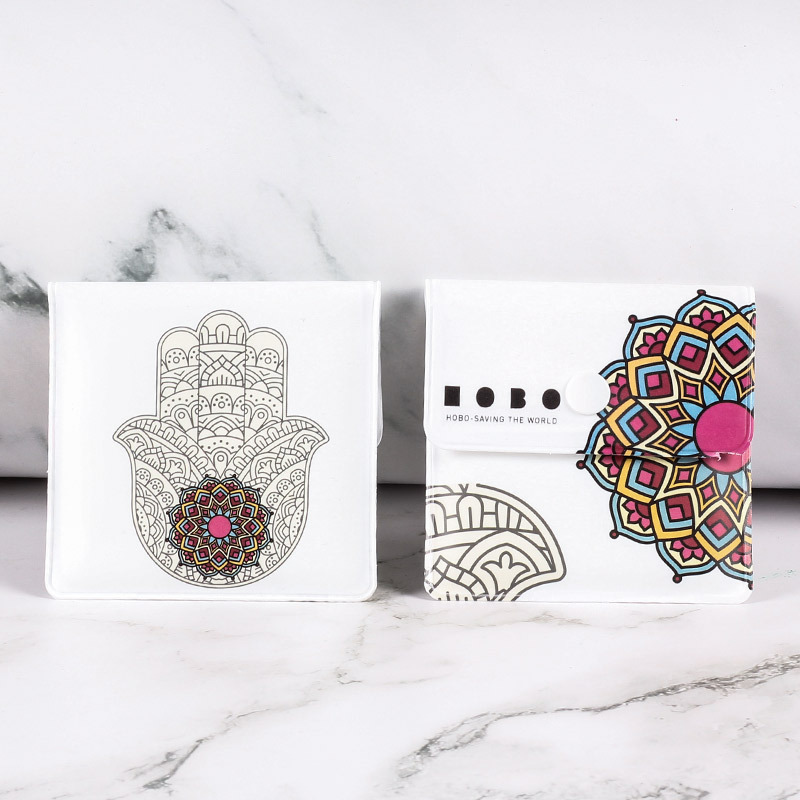 Bag de cenizas portátil Ceniciero anti-volante creativo personalidad moda bolsa de cenizas metálicas extintor de humo