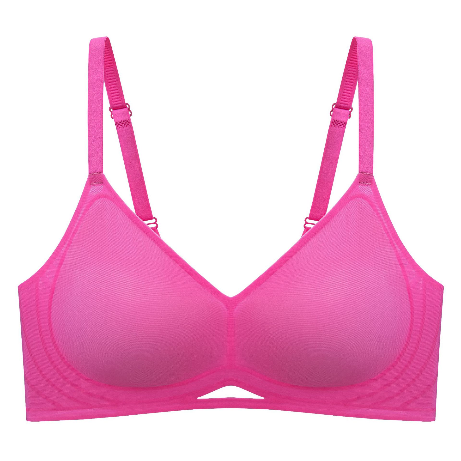 Venta directa de fábrica comercio electrónico transfronterizo Sudeste de Asia Vietnam Tailandia damas desnudas gelatina sin costuras colección lateral sujetador