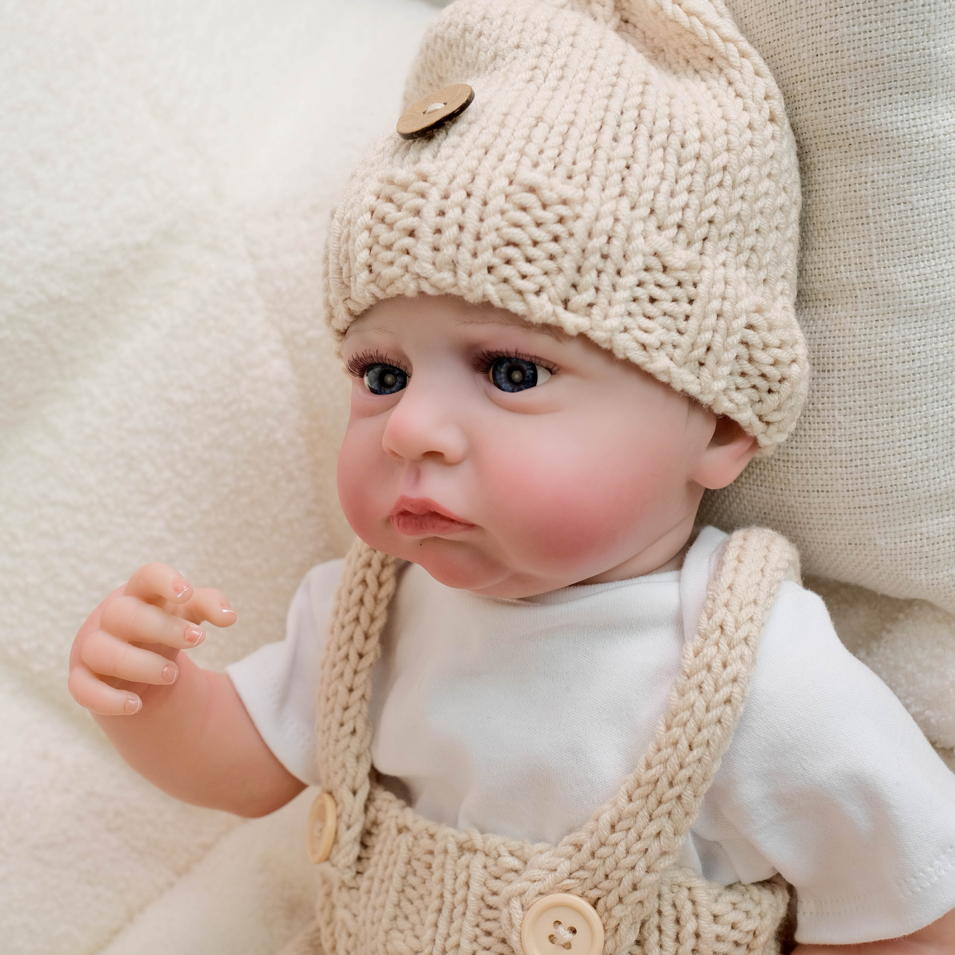 Mono cachico de 19 pulgadas, muñeca de simulación de renacimiento cameron, regalos navideños para niños, fuentes transfronterizas