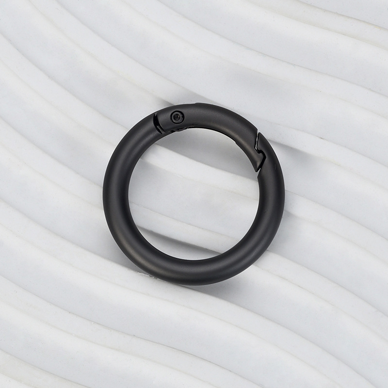 クリエイティブ35mmkゴールドバッグアクセサリーオープンラウンドバックル1インチ金属スプリングリングアクティブリングバックルキーペンダント|undefined
