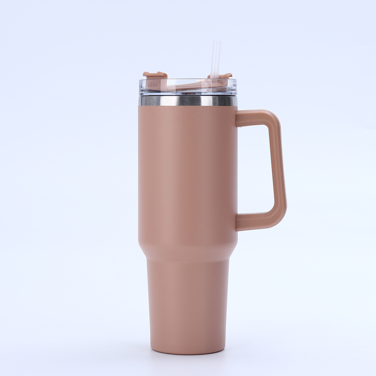 Isolierbecher Aus Edelstahl Mit Henkel Und Strohhalm 40oz_voghion.com