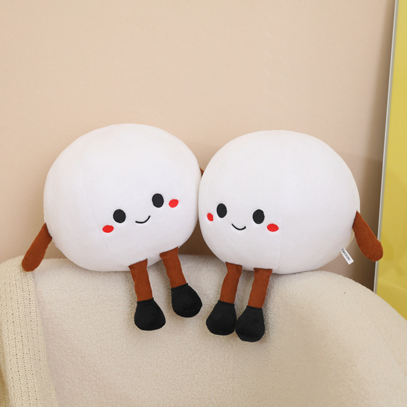 Caricatura con manos y pies muñecas de tenis de mesa almohada lindo muñeca almohada para dormir en la cama super suave juguetes de peluche transfronterizo