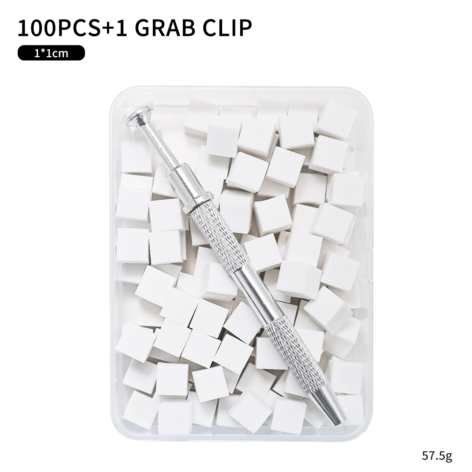 Nuevo mini manicura tofu bloque Pat gradiente de algodón floreciente rubor uñas antiadherente mano multi-Cara esponja HERRAMIENTA DE MANICURA