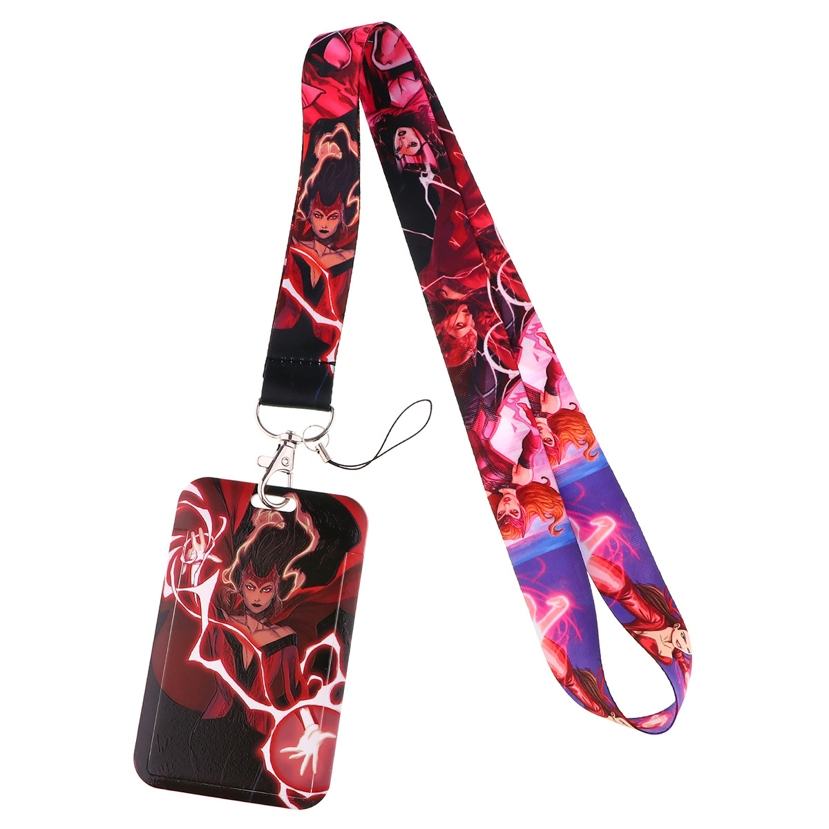 Dibujos animados película héroe control de acceso titular de la tarjeta cordón Cámara u disco Halter personal teléfono móvil cordón nuevo en stock