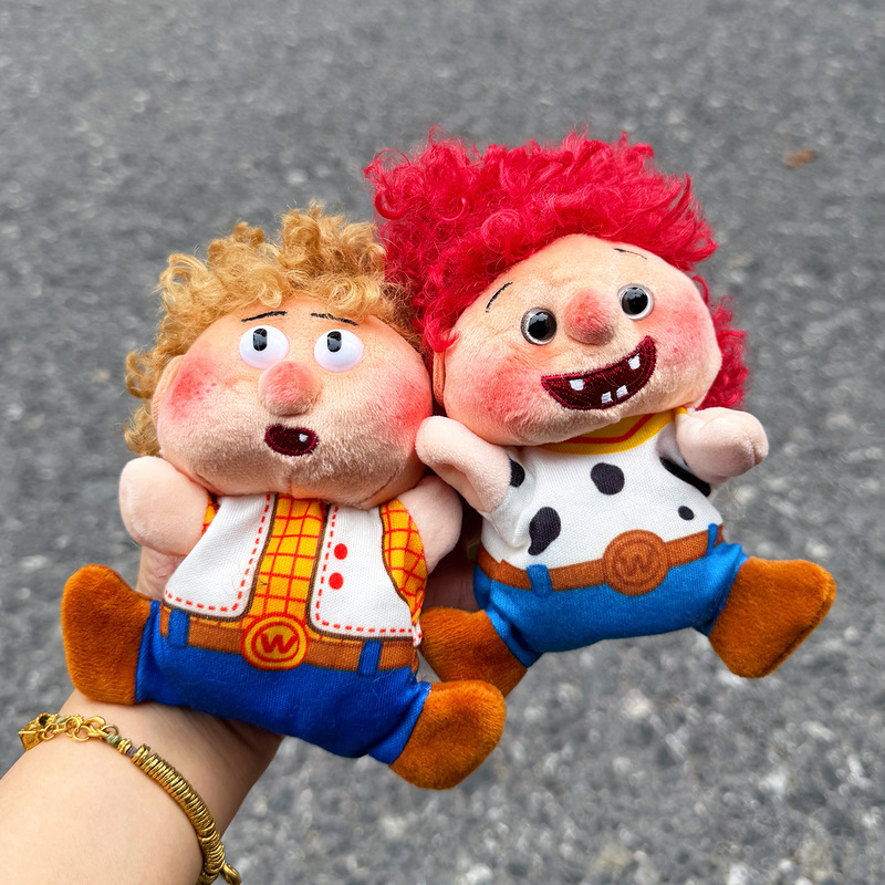 Original Fluffy Freckle Family Bean Bag Doll Keychain - Cute, Quirky, Healing Boy Doll Pendant - Wholesale Source