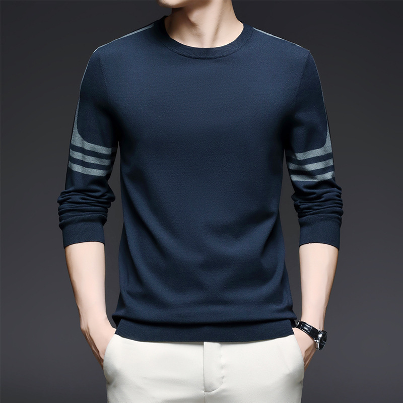 The brand's flagship product is a knitted wool sweater T-shirt, a new autumn collection featuring a soft, silky knit, a round neckline, and a lightweight, anti-pilling design The brand's flagship product is a knitted wool sweater T-shirt, a new autumn collection featuring a soft, silky knit, a round neckline, and a lightweight, anti-pilling design